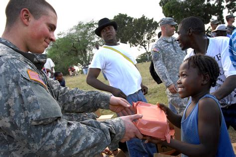 volunteer for humanitarian missions.